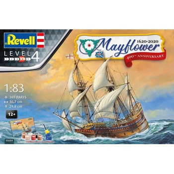 Revell Mayflower 400th Anniversary 1620 2020 05684 1:83