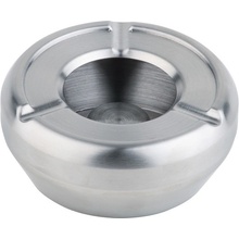 APS Popelník z nerezové oceli s víkem z nerezové oceli 120 mm 00091 inox