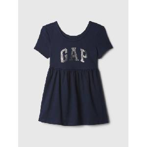 GAP Бебешка рокля с логото на GAP GAP | Sin | Момичешки | 92