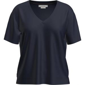 Icebreaker W Mer 150 Tech Lite SS Relax V Neck Tee Размер: L / Цвят: тъмно син