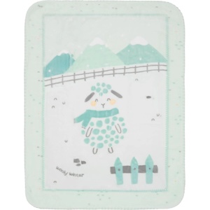 KikkaBoo Супер меко бебешко одеяло 80/110 см Sleepy Sheep (31103020147) - bobybaby