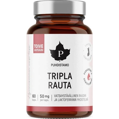 Puhdistamo Triple Iron Tripla Rauta 60 kapsúl