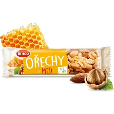 Emco Tyčinka s orechmi 35g