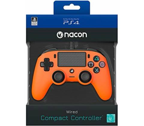 Nacon Wired Compact Controller PS4 ps4hwnaconwccorange