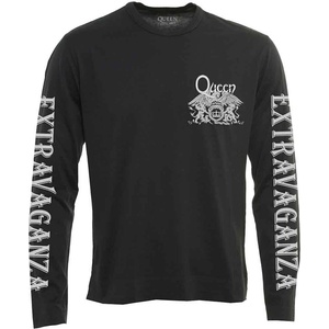Queen Extravaganza (Sleeve Print) Black M Риза (QULST48MB02)