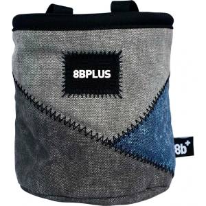 8bplus Торбичка за магнезий 8bplus Pro Chalk bag - Grey / Blue - размер One Size (335-0782-0211)
