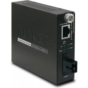 PLANET GST-806B60 мрежов медиен конвертор 2000 Мбит/с 1550 nm Черен (GST-806B60)