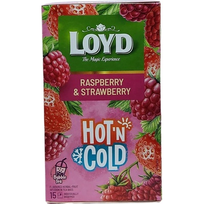 LOYD HOT & COLD malina & jahoda 15 x 2 g