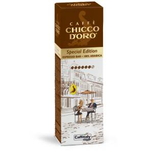 Chicco d'Oro Chicco D'Oro Espresso Bar Coffee Capsules 10бр за Tchibo Cafissimo и Caffitaly
