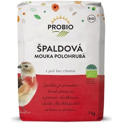 PROBIO Bio Špaldová múka bílá polohrubá 1 kg