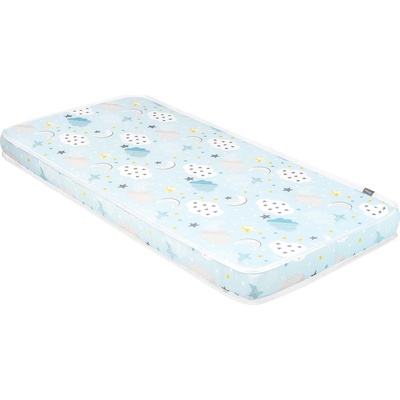 Kikkaboo Матрак Fantasia 60x120x7см Clouds Blue