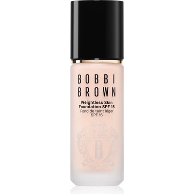 Bobbi Brown Weightless Skin Foundation SPF 15 дълготраен фон дьо тен с хидратиращ ефект цвят Alabaster 30ml