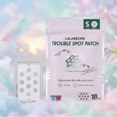 LALARECIPE Hydrokoloidní náplasti na akné Trouble Spot Patch small 10 ks