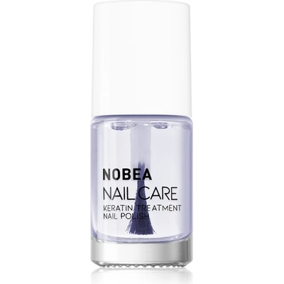 Nobea Nail Care Keratin Treatment Nail Polish zpevňující lak na nehty 6 ml