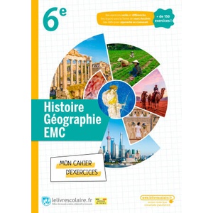 Histoire-Géographie 6e - Cahier, Edition 2022 (2022)