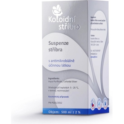 Danubia Snack Koloidní stříbro 40 ppm 500 ml