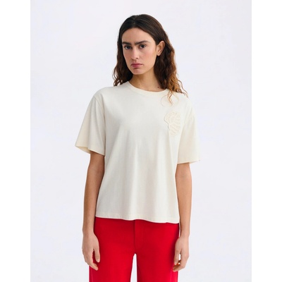 Thinking MU Shell Lucia Tee ECRU