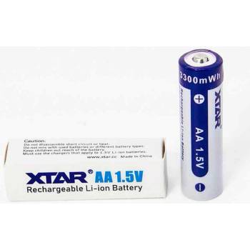 Image 1 of XTAR R6/AA 1.5V Li-ion 3300mWh 2000mAh (6952918343035)