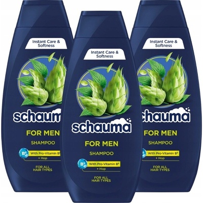 Schauma šampon pro muže 400ml x 3