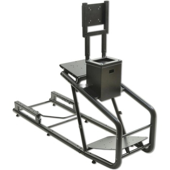 TrackTime TrackTime стойка за рейсинг гейминг, черен (75105748)