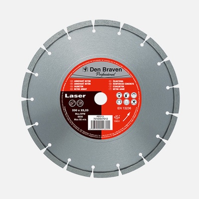 Den Braven - DIA kotouč řezný PROFI LASER, 115 mm