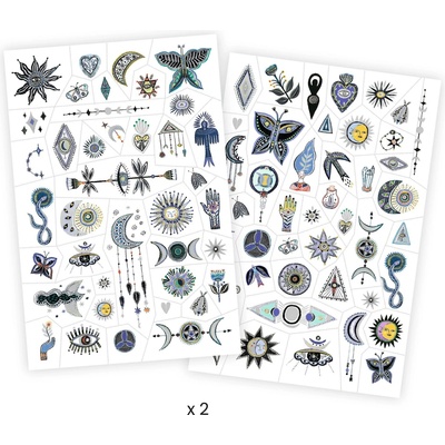 Djeco Detské tetovanie Magic symbols