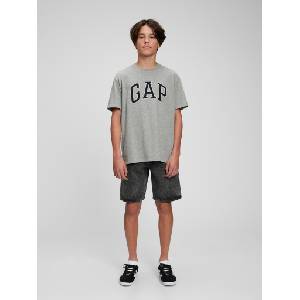 GAP Детска риза с логото на GAP GAP | Siv | Момчешки | 140
