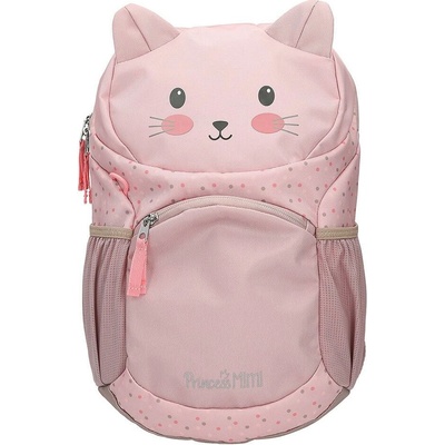Dětský ergonomický batoh Princess Mimi – kočička, růžový