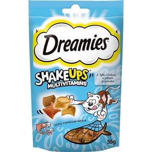 Dreamies ShakeUps Мултивитамини с вкус на морски дарове 55 г