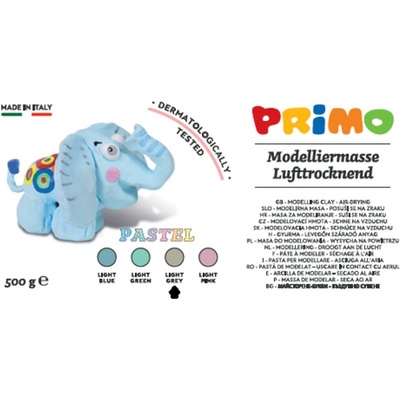PRIMO Samotvrdnoucí hmota 500 g světle šedá