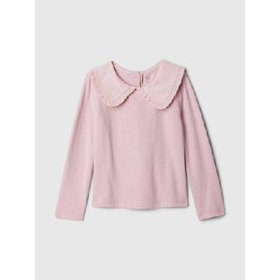 GAP Бебешка тениска с яка GAP GAP | Rozov | Момичешки | 6-12 месеца