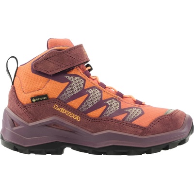 Lowa Детски туристически обувки Lowa Kid's Maddox Pro GTX Mid VC Walking boots - Dusky Pink / Clay - размер 29 (EU) (702-4383-0617)