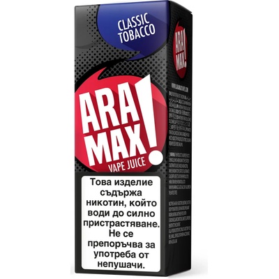 никотинова течност Aramax - Classic tobacco 12мг