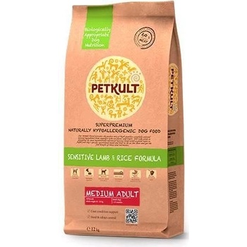 Petkult Dog Medium Adult Lamb & Rice 2 x 12 kg