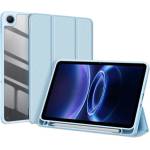 Dux Ducis Redmi Pad 2 9.7 DUX DUCIS TOBY калъф със стойка, с ефект на кожа, активен FLIP, държач за писалка, СВЕТЛОСИНЬО (GP-187285)
