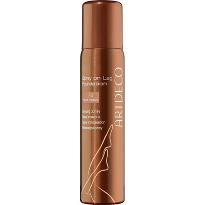 Artdeco Spray On Leg Foundation samoopaľovací prípravok 70 Light/Medium 100 ml