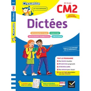 Dictées CM2 - Cahier de soutien nouveau programme | Valérie Marienval, Jean-Jacques Rodes (2025)