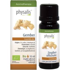Physalis Етерично био масло, джинджифил, 10 ml, Physalis (91720)