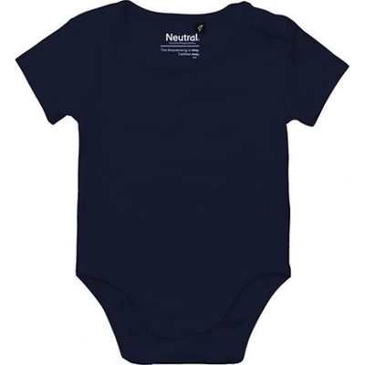 Neutral Dojčenské body s krátkym rukávom NE Navy