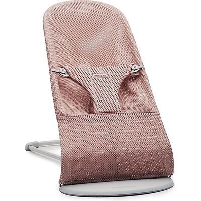 BabyBjörn Bouncer Bliss Dusty růžová Mesh