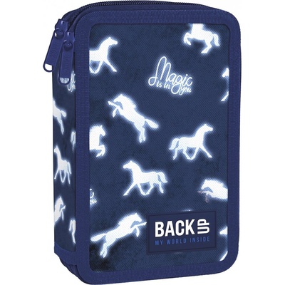 BackUP - Пълен несесер с 2 ципа 5 DW 14 Magic Horse