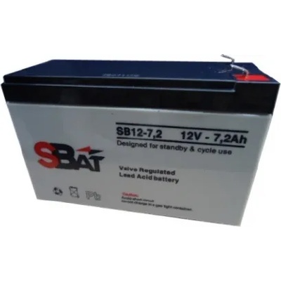 Eaton Aкумулаторна батерия Eaton SBAT12-7.2, 12V 7.2Ah F2, за UPS, 151 х 65 х 94.5 мм (SBAT12-7,2)