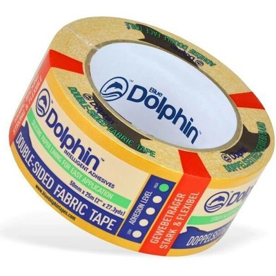 Blue Dolphin Obojstranná textilom vystužená lepiaca páska 50 mm x 10 m