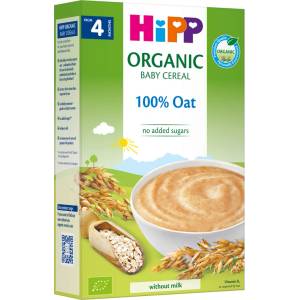 Hipp БИО Безмлечна каша Овес 4м+ 200г