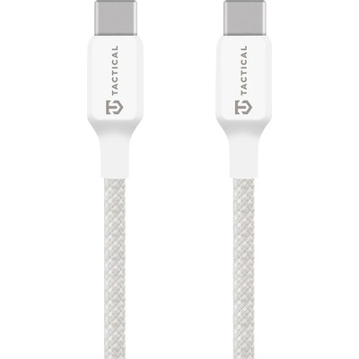 Tactical 143189 Stitch Thread USB-C - USB-C 0,3m bílý