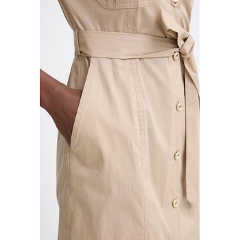 TWINSET рокля тип риза от памук с еластан (261TT2236)