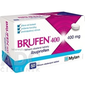 Brufen 400 tbl.flm 50 x 400 mg
