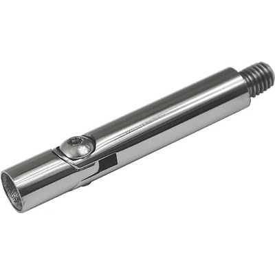 Čep s kloubem (vnější závit M8 - vnitřní závit M6, ø 12 mm, L: 68 mm), broušená nerez K320 / AISI304