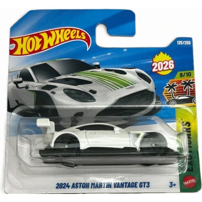Mattel Hot Wheels 1:64 ASTON Martin VANTAGE 2024 GT3 BIELY