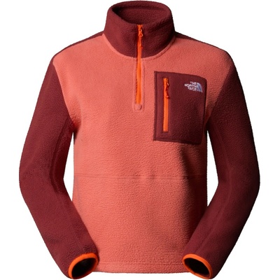The North Face W Yumiori 1/4 Zip oranžová/vínová